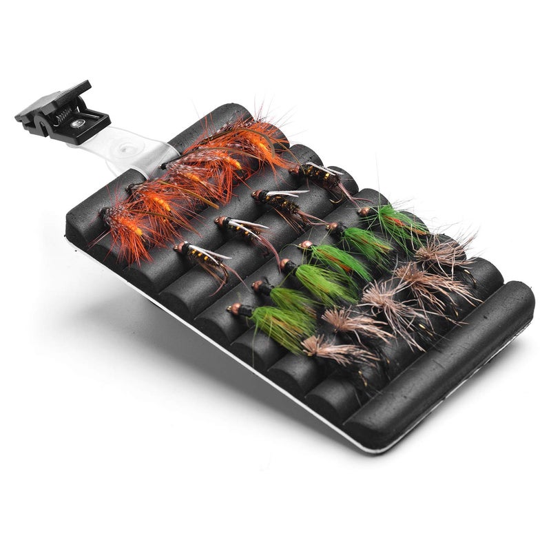 SF وسادة صيد السمك SF Fly Fishing Rippled Foam للسترة مع مشبك # 1 عبوة - Image 4